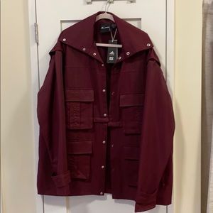 Ivy Park x adidas military jacket, oversized M’s.